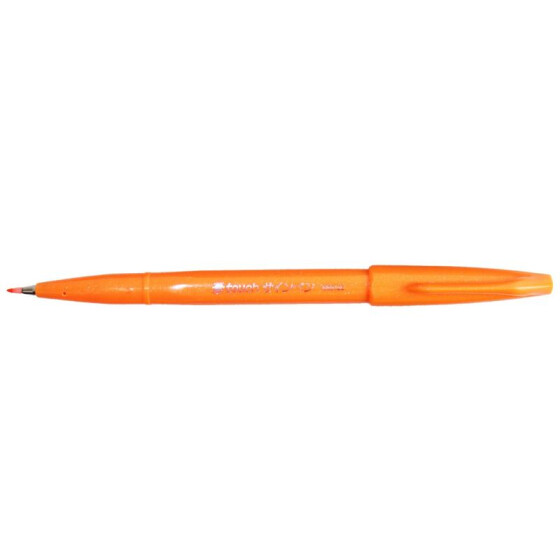 Pentel Brush Sign Pen orange