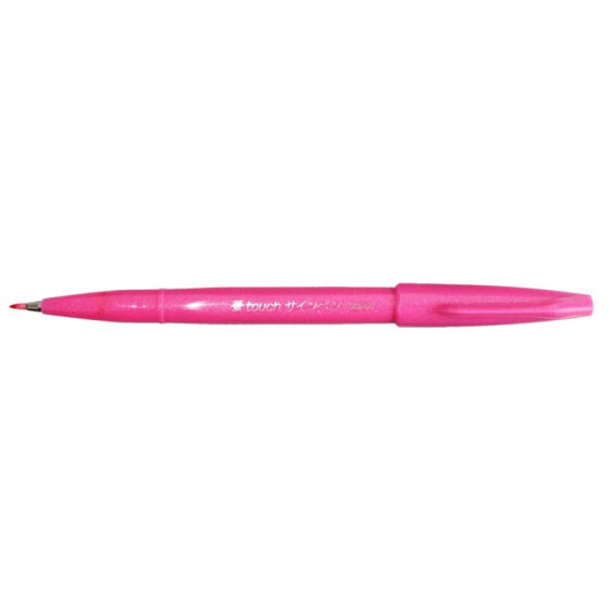 Pentel Brush Sign Pen pink