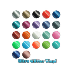 Ultra Glitter Vinyl Plotterfolie