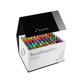 KARIN Brush Marker PRO 27C13 Mega Box 72 Farben