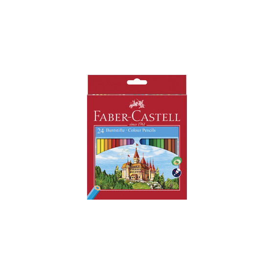 Hexagonal-Buntstifte 24er Kartonetui