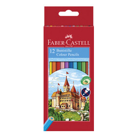 Hexagonal-Buntstifte 12er Kartonetui