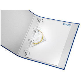 Geodreieck zum Abheften